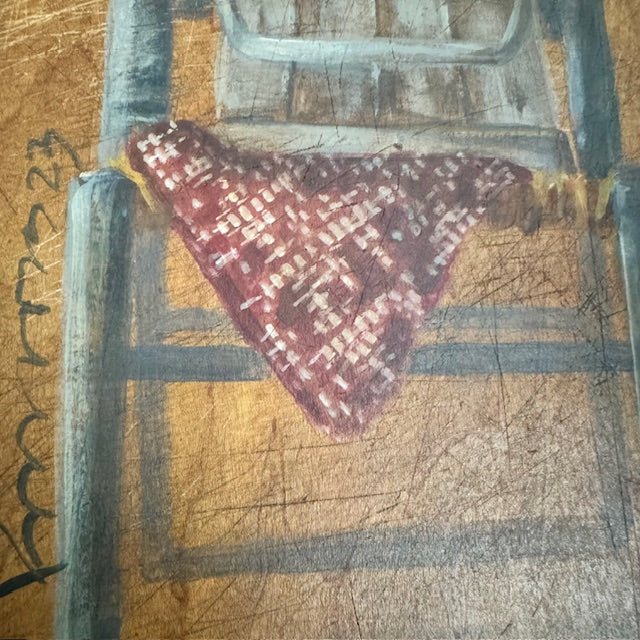 Ann Sweeney Bread Board - Redware Chair