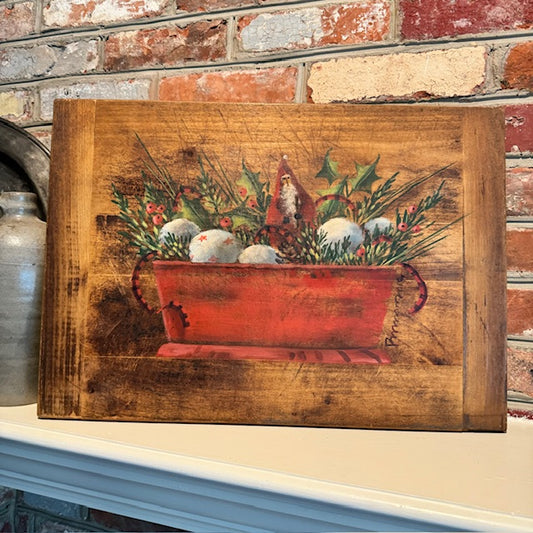 Ann Sweeney Bread Board  - Holiday Dough Box