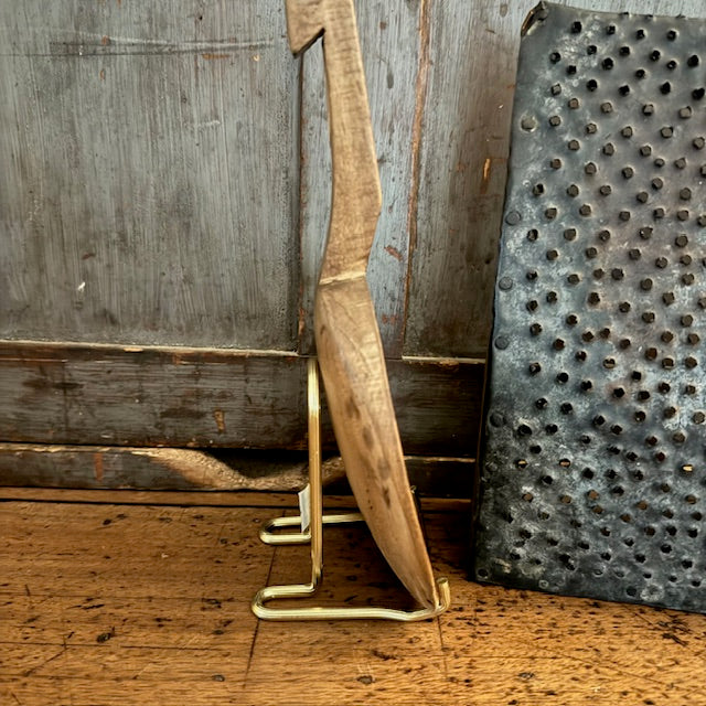 Ann Sweeney Butter Paddle - Pie Tin Lamp