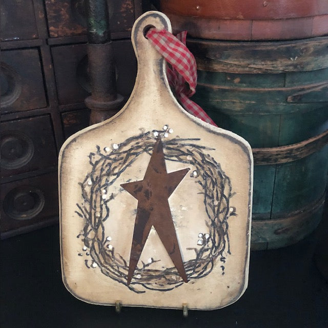 Ann Sweeney Bread Board - Grapevine Star