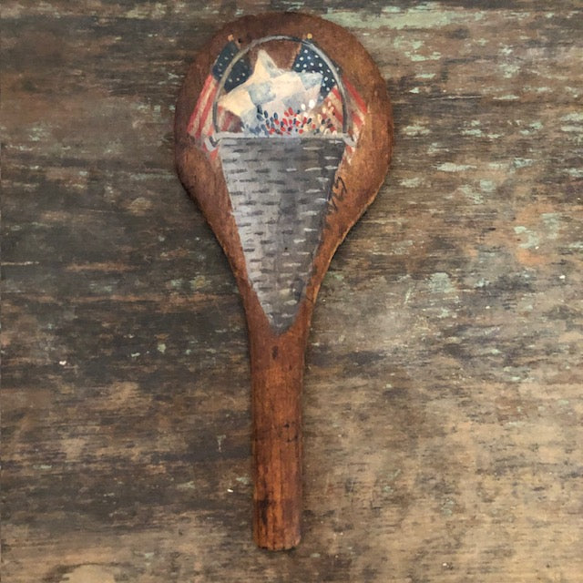 Ann Sweeney Butter Paddle - Patriotic Tin