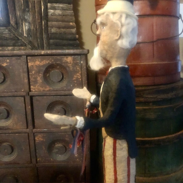 C Yenke Co - Uncle Sam & American Eagle