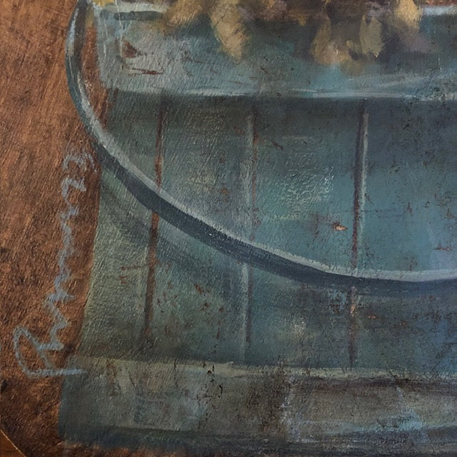 Ann Sweeney Bread Board - Blue Firkin