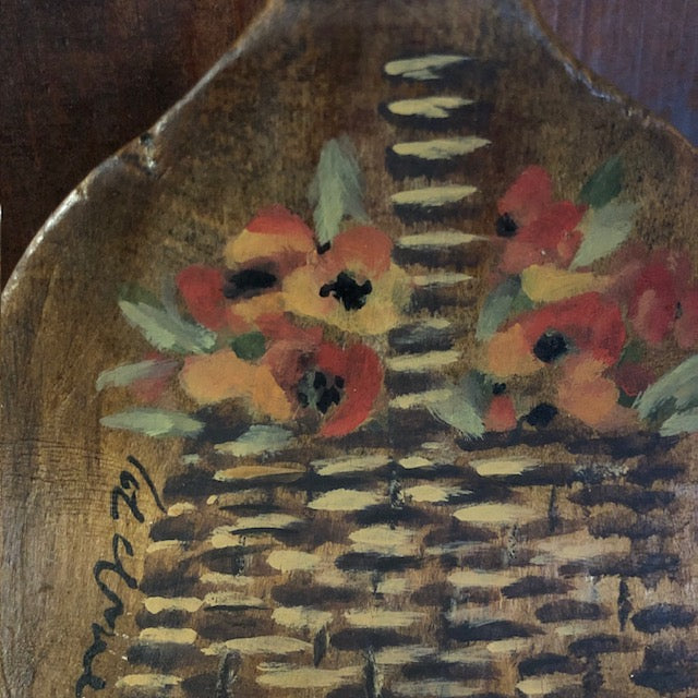 Ann Sweeney Butter Paddle - Poppy Basket
