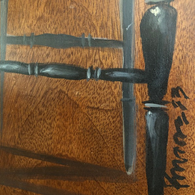 Ann Sweeney Bread Board - Geranium Chair