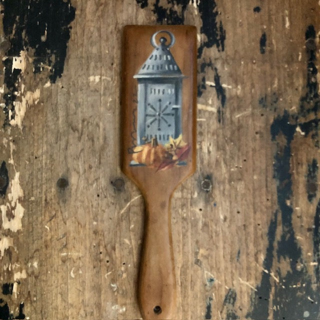 Ann Sweeney Butter Paddle - Fall Lantern