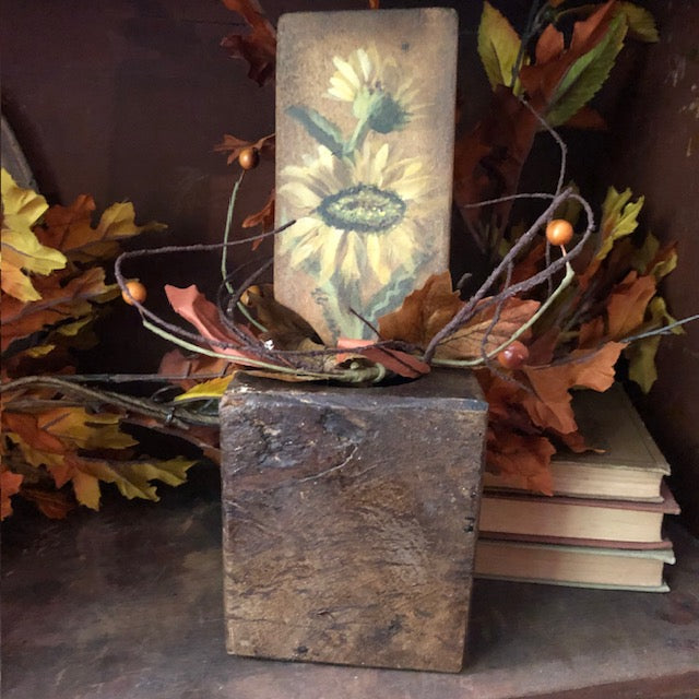 Ann Sweeney Butter Paddle - Sunflowers