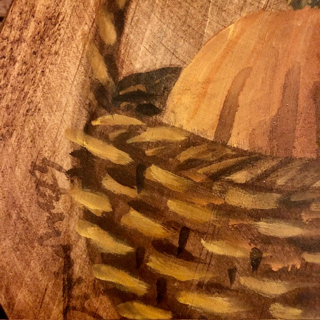 Ann Sweeney Bread Board - Pumpkin Basket
