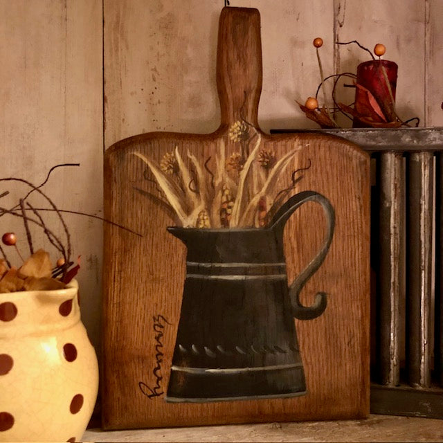 Ann Sweeney Bread Board - Black Pitcher