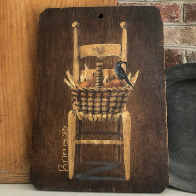 Ann Sweeney Bread Board - Mustard Chair