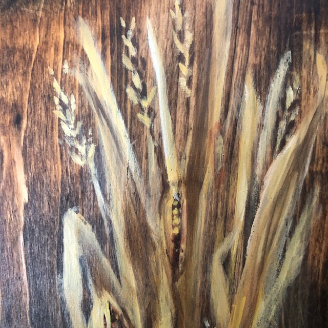 Ann Sweeney Bread Board - Hay Stack
