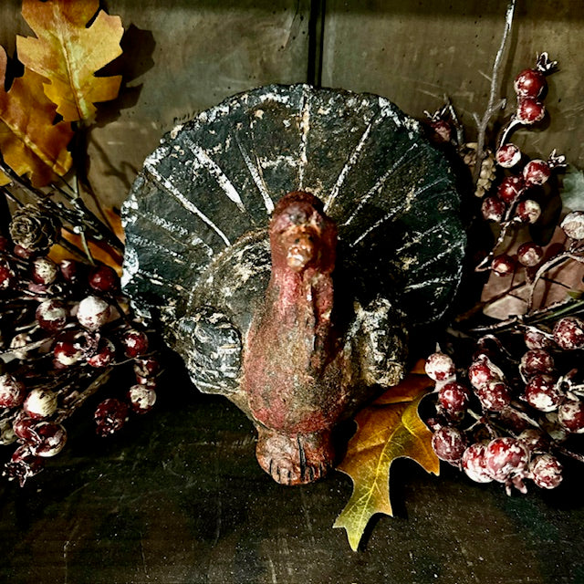 Wreath - Frosted Fall Leaf Stem