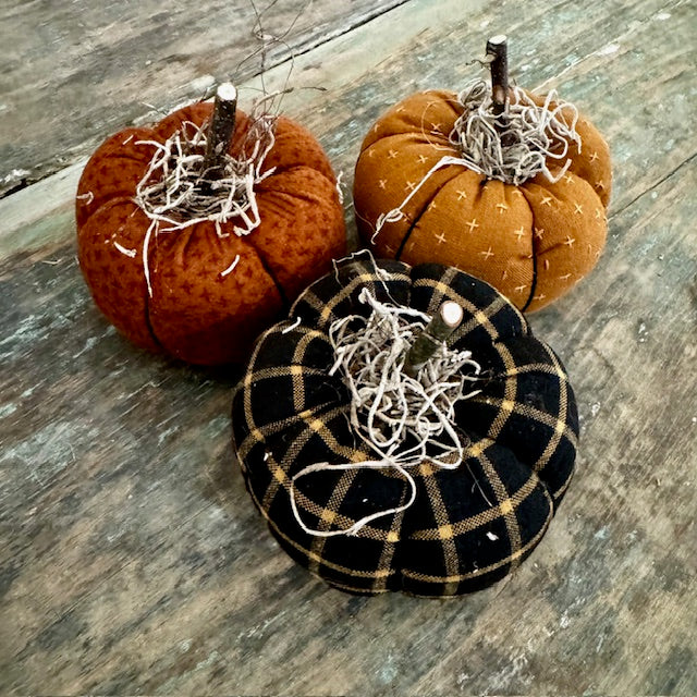 Brown House Ornament - Pumpkins