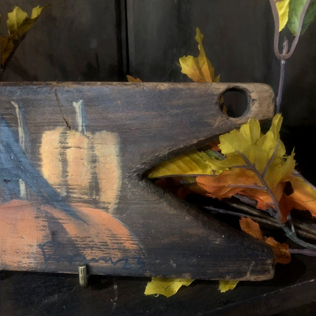Ann Sweeney Rope Winder - Pumpkin Crow