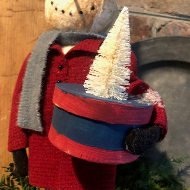 Little Emporium - Gift Box Snowman
