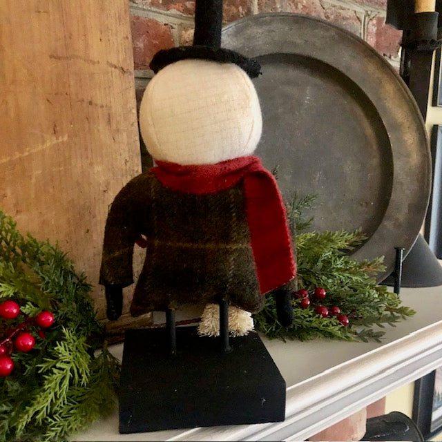 Little Emporium - Candy Cane Pocket Snowman