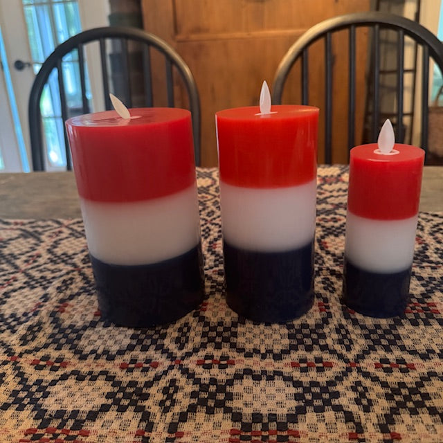 Battery Operated Timer Pillar - Americana