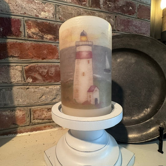 Candle Sleeve - Lighthouse