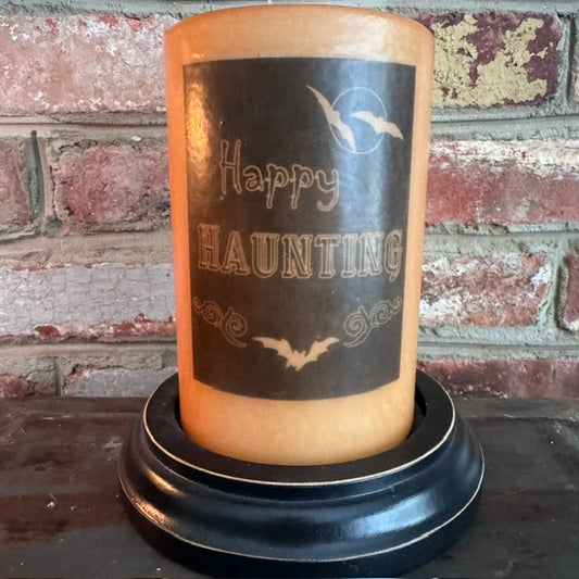 Candle Sleeve - Happy Haunting