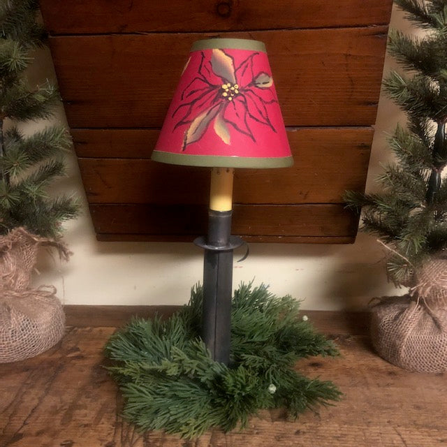 Lamp Shade - Poinsettia