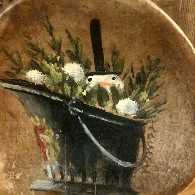 Ann Sweeney Butter Paddle - Coal Scuttle Snowman
