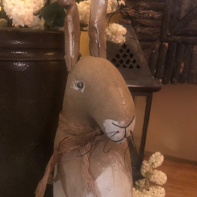 Nature's Nest - Painted Canvas Bunny