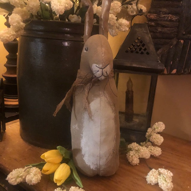 Nature's Nest - Painted Canvas Bunny