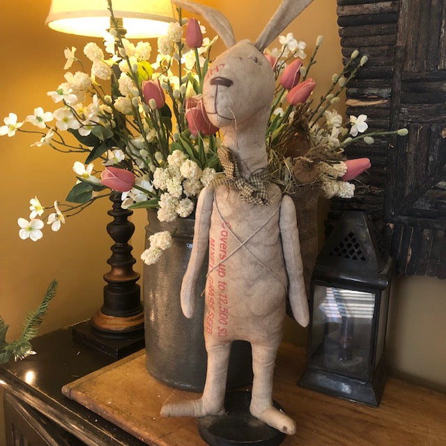 Barnyard Creations - Feedsack Bunny #1
