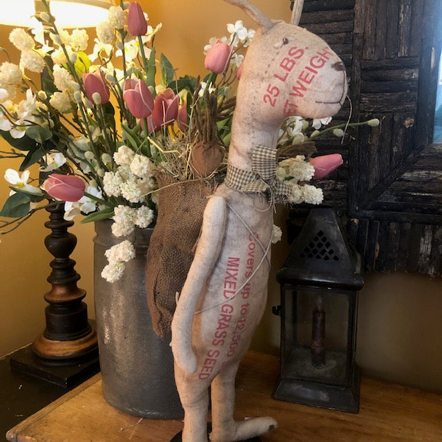 Barnyard Creations - Feedsack Bunny #1