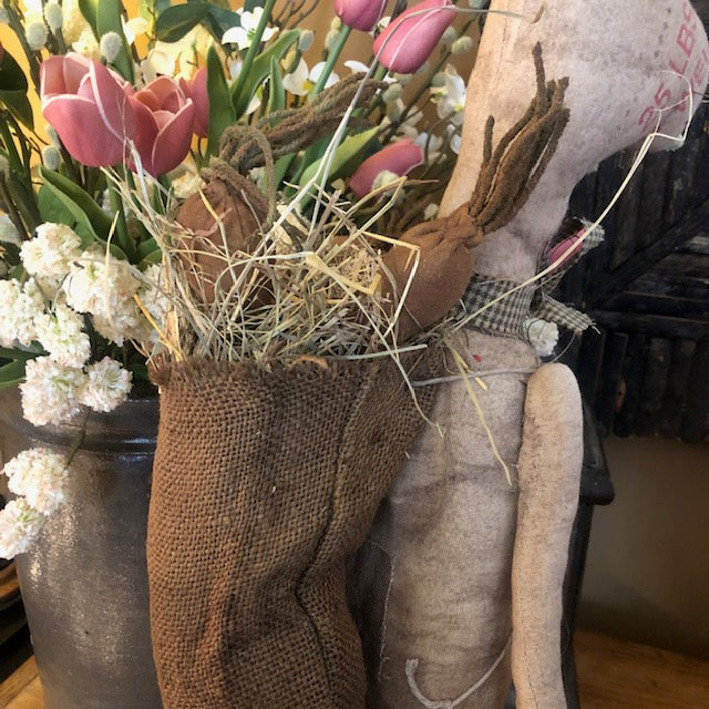 Barnyard Creations - Feedsack Bunny #1