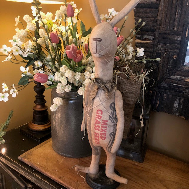 Barnyard Creations - Feedsack Bunny #2