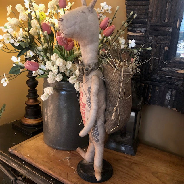 Barnyard Creations - Feedsack Bunny #2