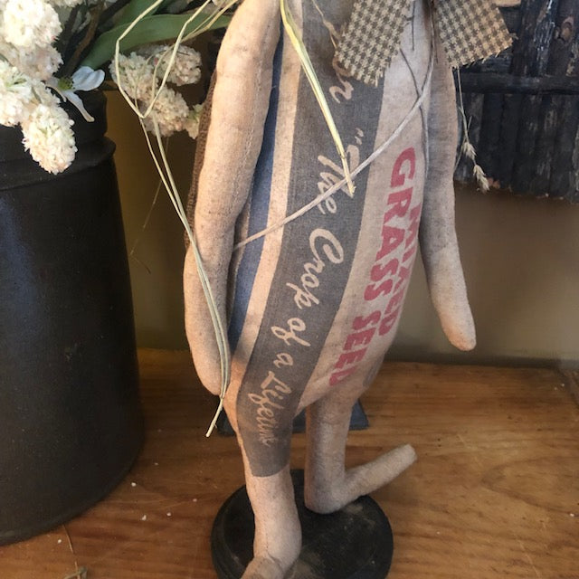 Barnyard Creations - Feedsack Bunny #2