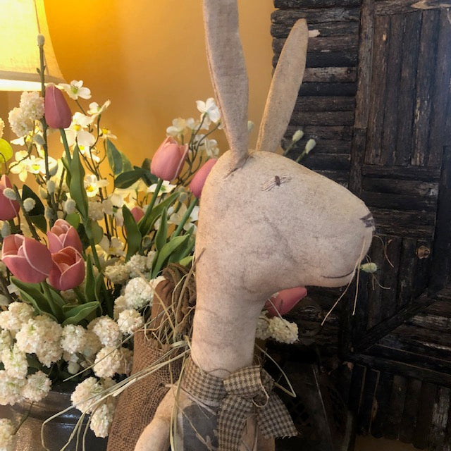 Barnyard Creations - Feedsack Bunny #2