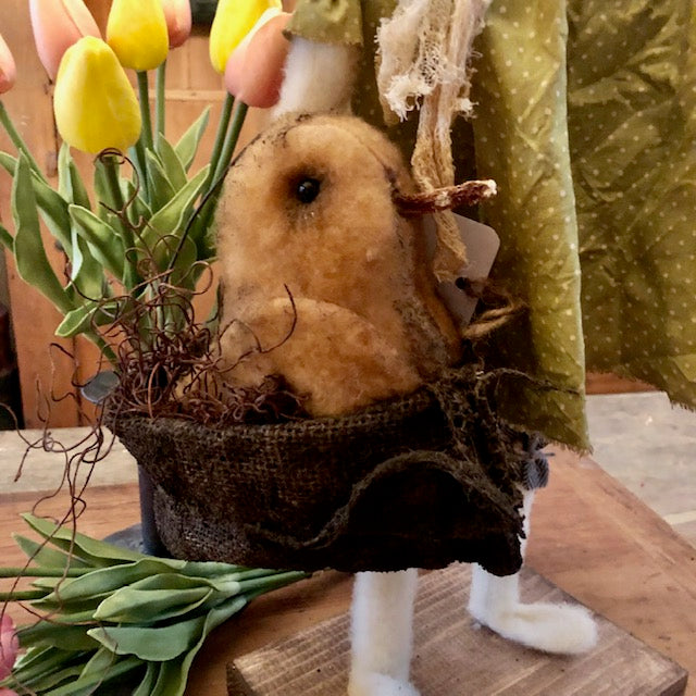 Rugged Chic Bunny - Spring Time Bunny