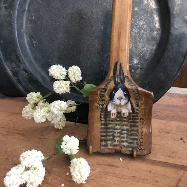 Ann Sweeney Butter Paddle - Basket Bunny