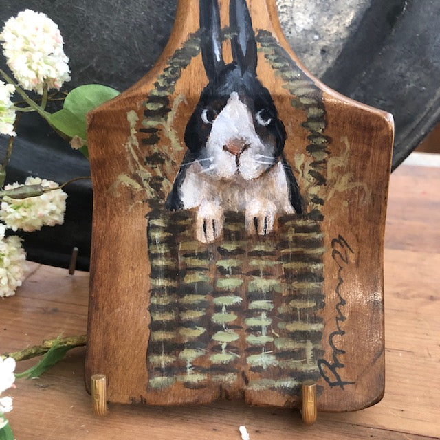 Ann Sweeney Butter Paddle - Basket Bunny