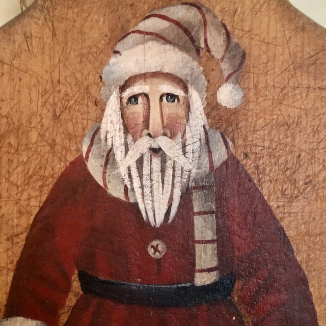 Ann Sweeney Bread Board - Snowball Santa