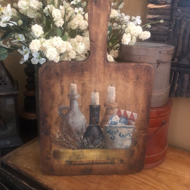 Ann Sweeney Bread Board - Tallow Candles