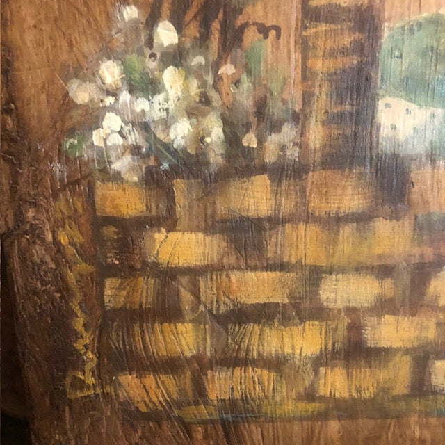 Ann Sweeney Bread Board - Quilt Heart Basket