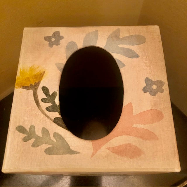 Tissue Box - Floral