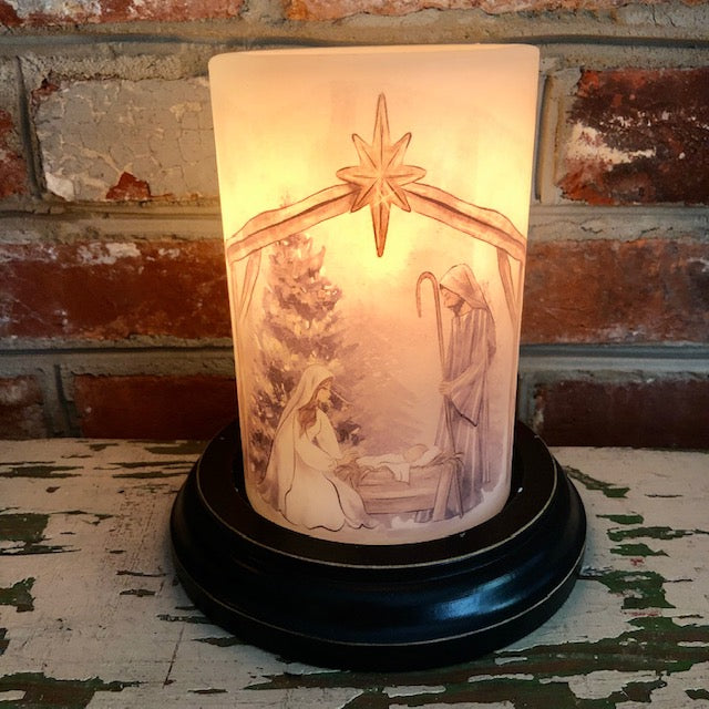 Candle Sleeve - Nativity