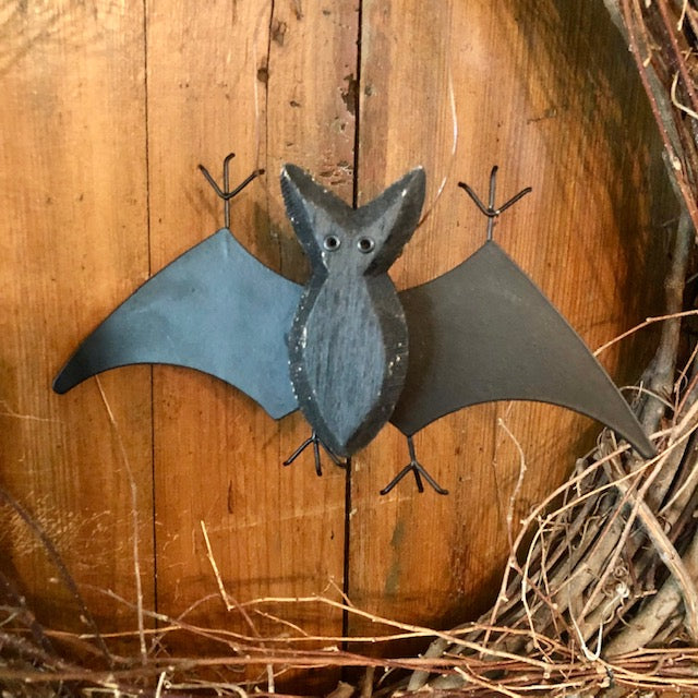 Ornament - Tin Bat