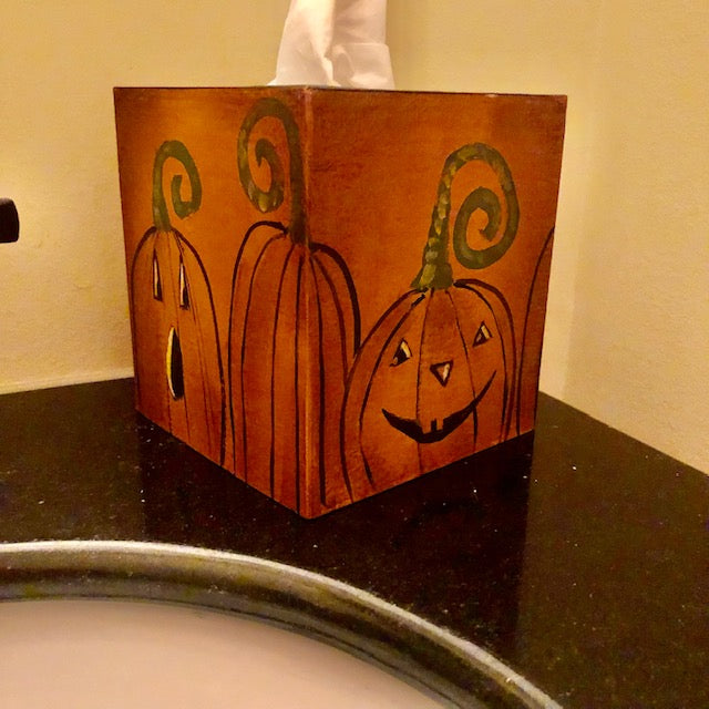 Tissue Box - Jack Faces