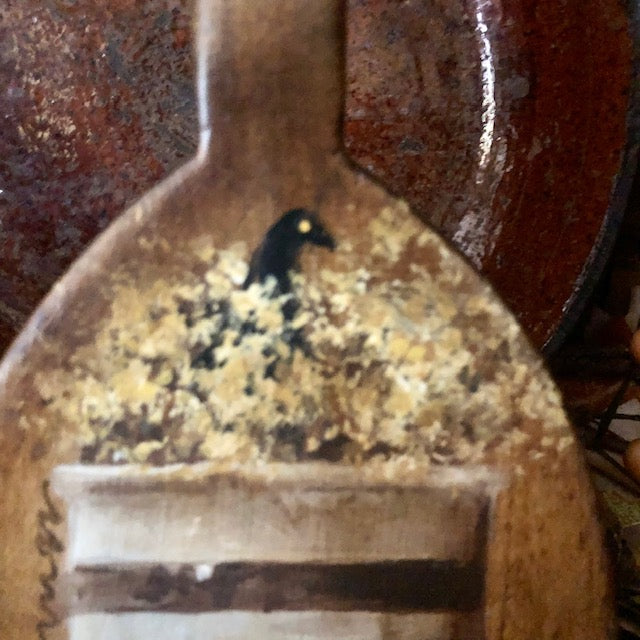 Ann Sweeney Butter Paddle - Brown Crock