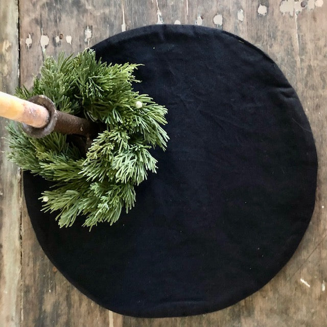 Candle Mat - Stars And Berries