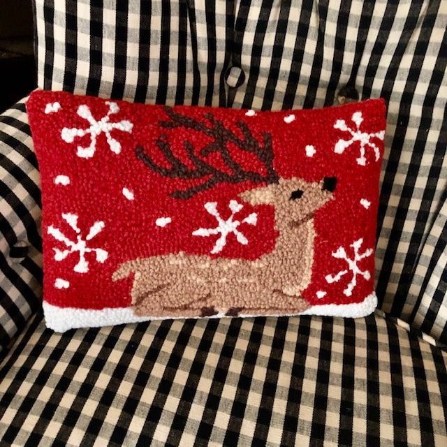 Pillow - Reindeer (8x12)