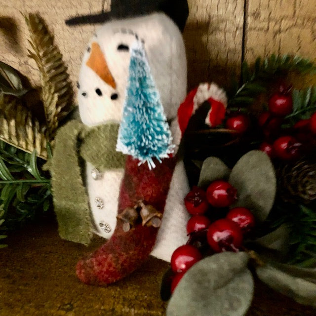 Little Emporium - Snowman Stocking