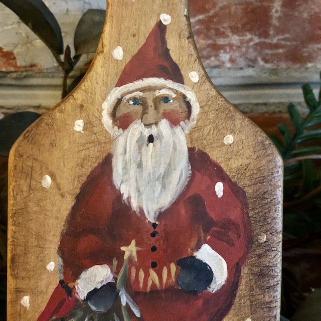 Ann Sweeney Bread Board - Santa Tree