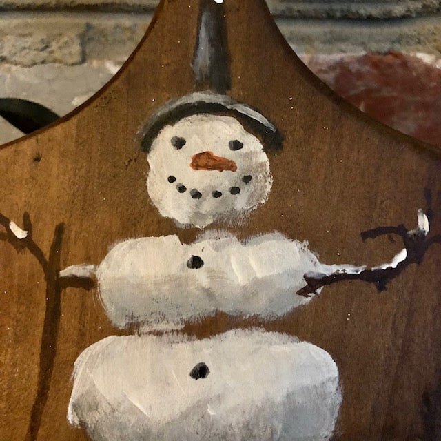 Ann Sweeney Paddle - Snowman